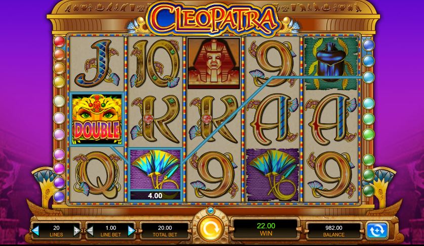 Cleopatra-slot-payline