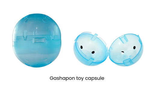 Gashapon toy capsule 2